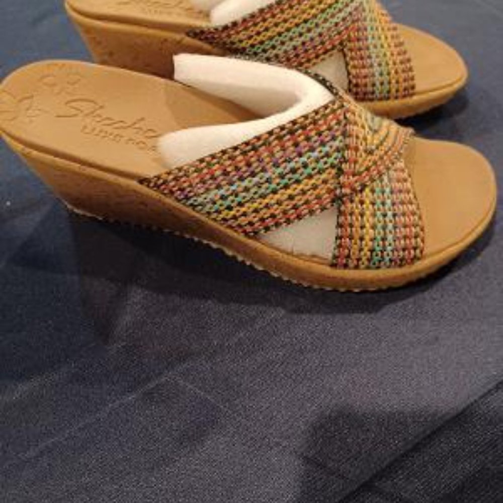 Skechers Cali Beverlee Delighted Wedge Sandal